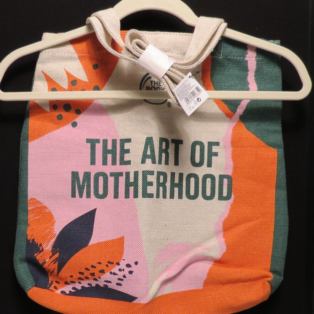 The Body Shop Art of Motherhood Thick Canvas Tote Bag